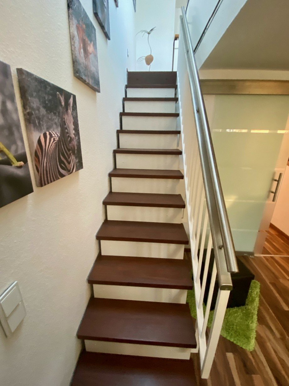 Treppenaufgang Penthousewohnung Wiesbaden