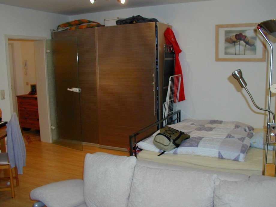 Schlafbereich andere Seite Terrassenwohnung Wiesbaden