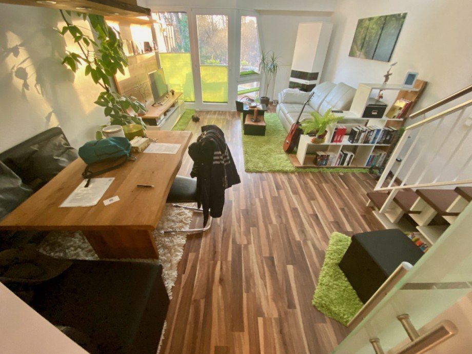 Wohnbereich Penthousewohnung Wiesbaden