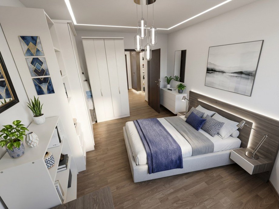 Schlafzimmer Erdgeschosswohnung Wiesbaden